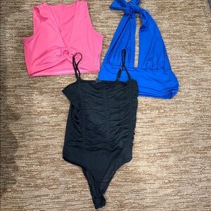 Night out on the town Set - Black, Pink, and Blue